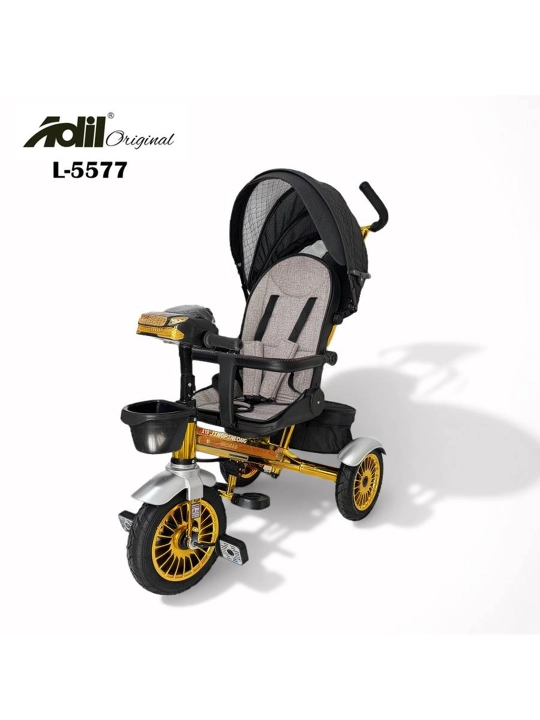 Велосипед  детский Adil L-557, с золотым блеском