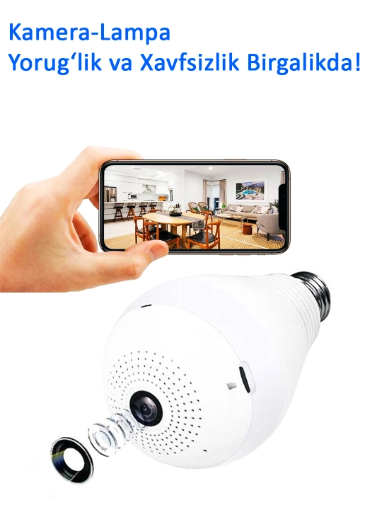 Wi-fi kamera, simsiz, panoramali IP kamera, 1080P HD 3MP chiroqli