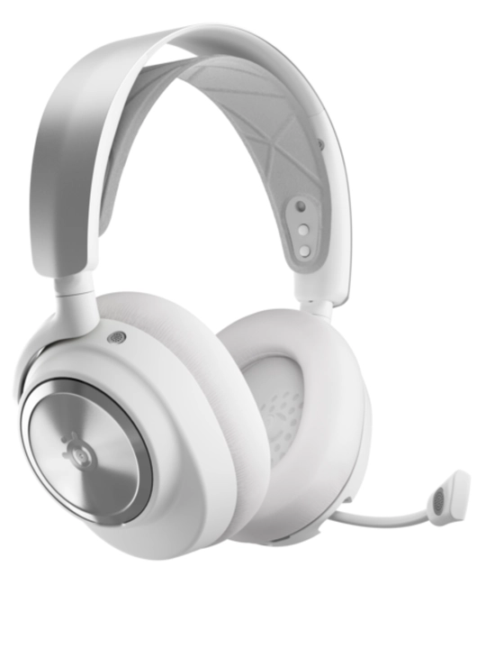 SteelSeries Arctis Nova Pro Wireless Geyming quloqchinlar Hi-Fri Driverlari ClearCast mic