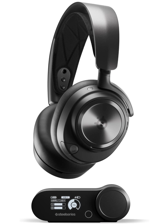 SteelSeries Arctis Nova Pro Wireless – активное шумоподавление – микрофон ClearCast