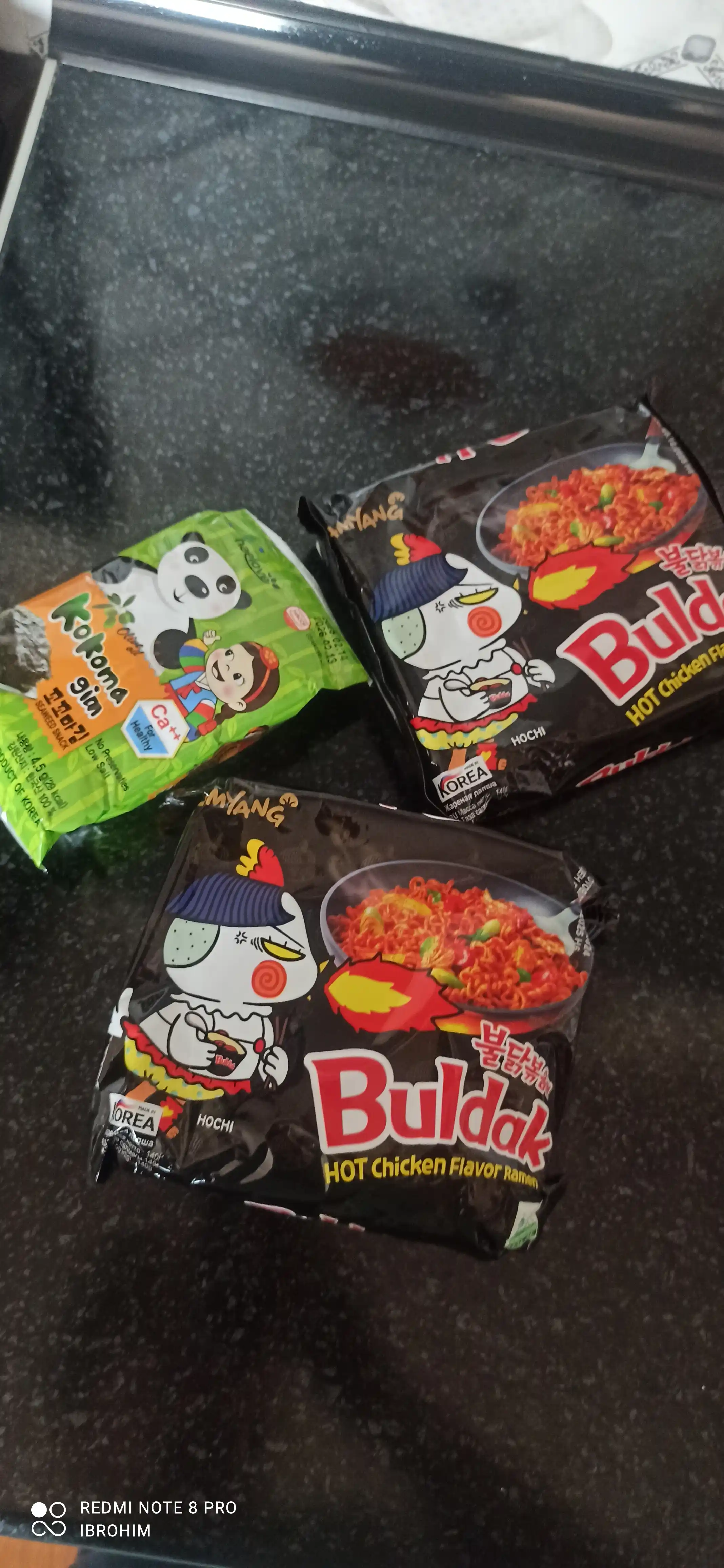 Tez tayyorlanadigan lapsha Samyang Buldak Spicy, 140 gr