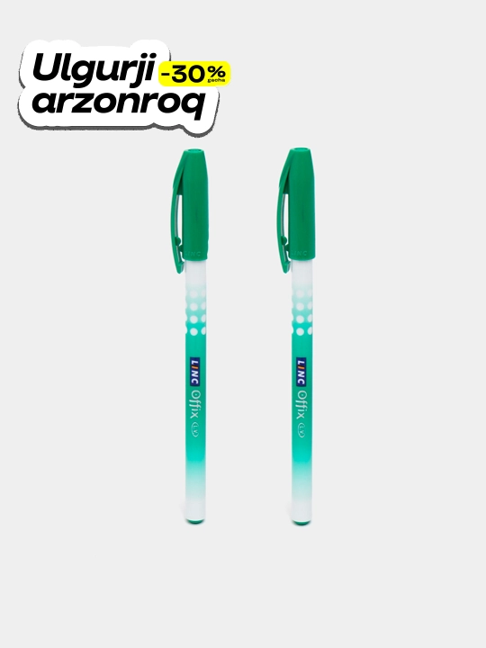 Sharikli qalam Offix 1,0 mm (yashil) Linc - 