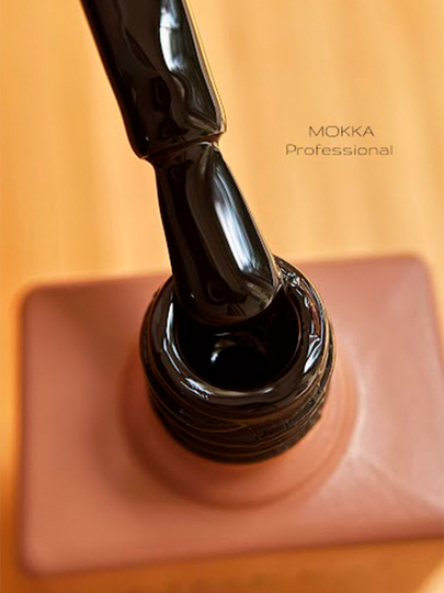 Гель лак для ногтей Black/White, MOKKA, 12 мл