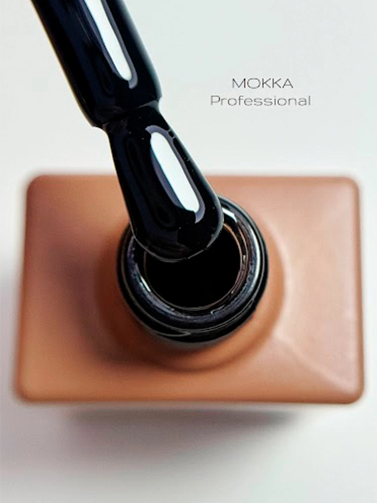 Гель лак для ногтей Black/White, MOKKA, 12 мл