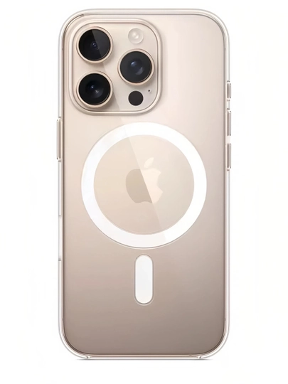 Magsafe, TPU shaffof magnitli korpus AI tugmalari bilan iPhone 16 Pro/Max uchun