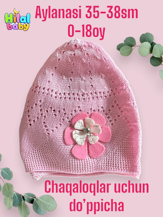 Yozgi bolalar uchun shapka - 