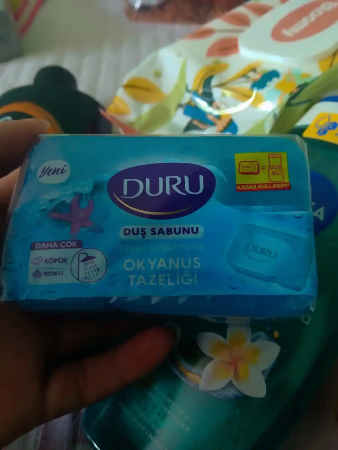 Dush uchun sovun Duru fresh sens, okean, 150 g
