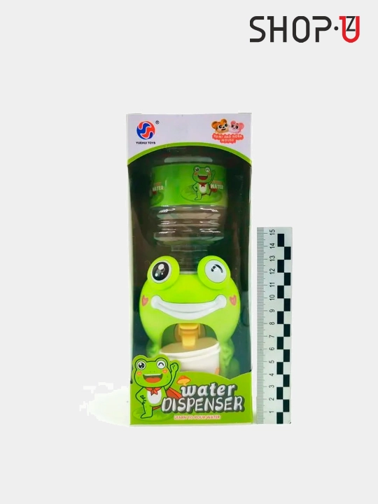 Mini kuler, suv va sharbat dispenseri Ananas, jo'ja, qurbaqa