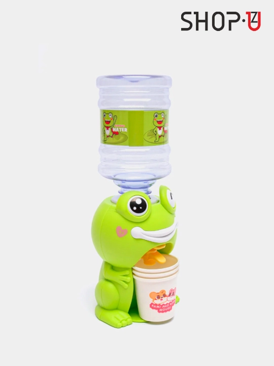 Mini kuler, suv va sharbat dispenseri Ananas, jo'ja, qurbaqa