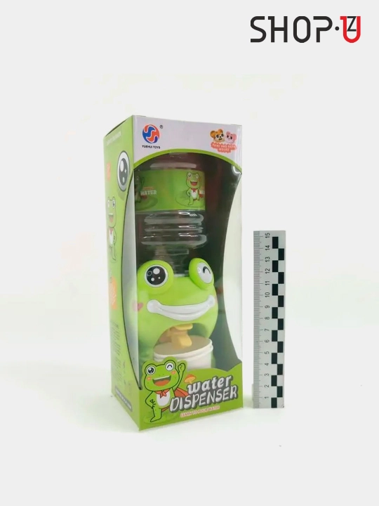 Mini kuler, suv va sharbat dispenseri Ananas, jo'ja, qurbaqa