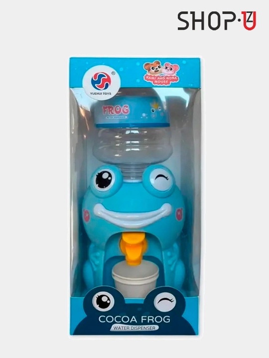 Mini kuler, suv va sharbat dispenseri Ananas, jo'ja, qurbaqa