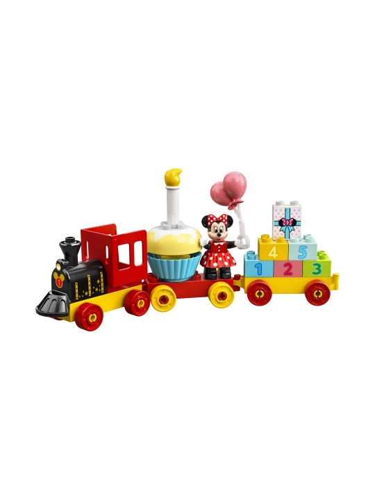 LEGO DUPLO 10941 Mikki va Minni bayram poezdi konstruktori, 22 dona detal