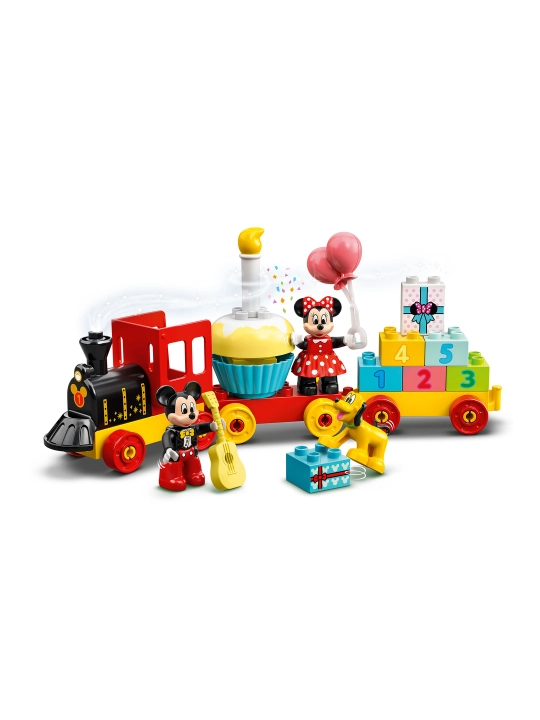 LEGO DUPLO 10941 Mikki va Minni bayram poezdi konstruktori, 22 dona detal