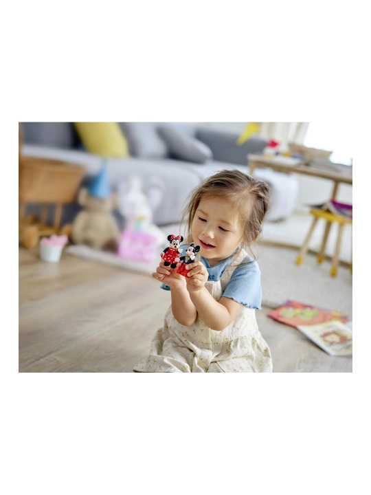 LEGO DUPLO 10941 Mikki va Minni bayram poezdi konstruktori, 22 dona detal
