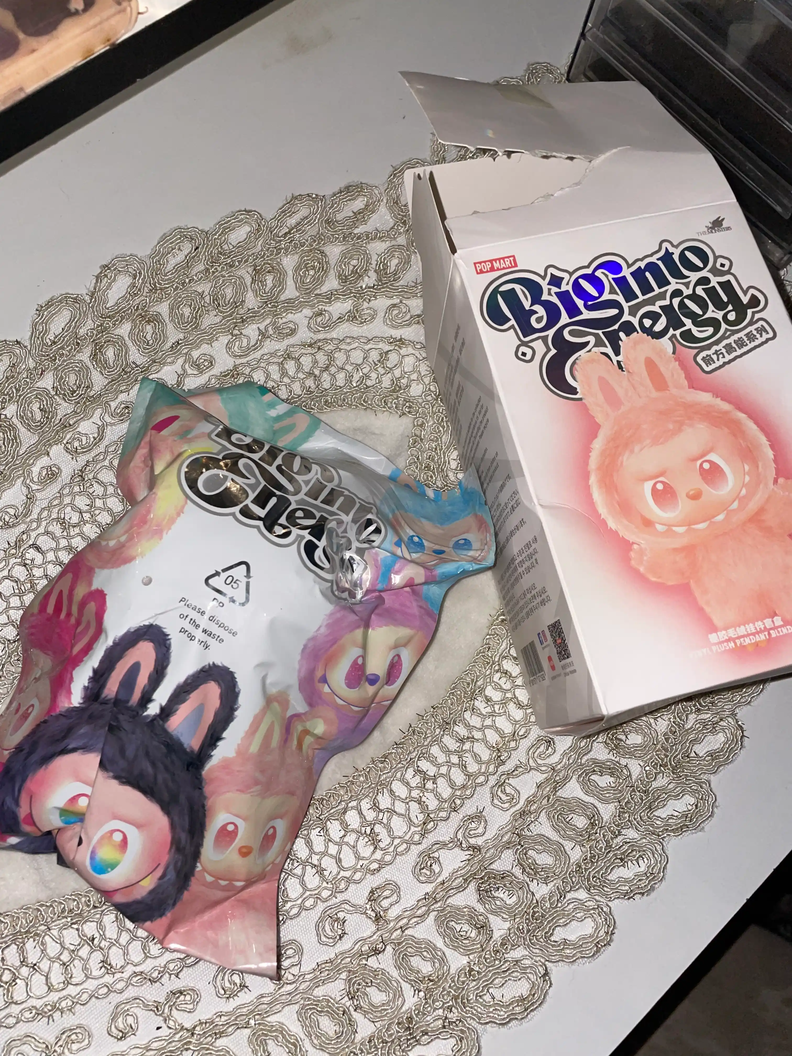 POP MART Labubu The Monsters o‘yinchoq-brelok,1 dona,tasodifiy rang, STICH o‘yinchoq brelok
