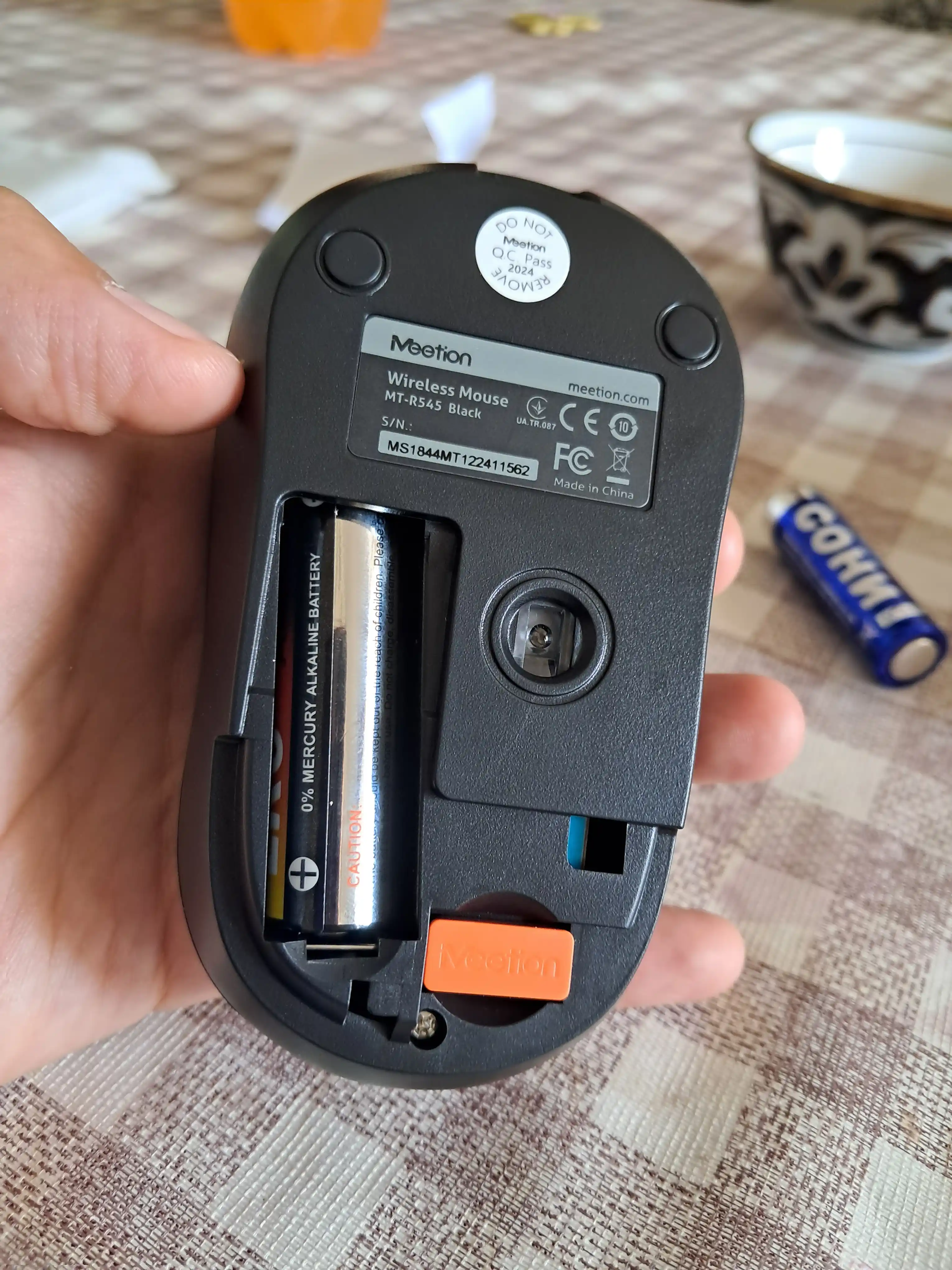 Kompyuter sichqonchasi, simsiz Meetion MT-R545