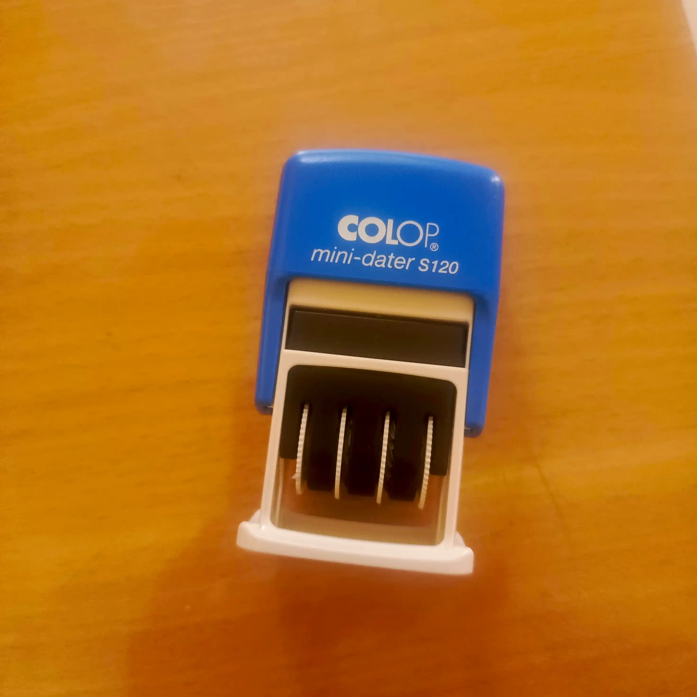 Dater-mini Colop S120 D19, ruscha markirovka, almashtirilishi mumkin