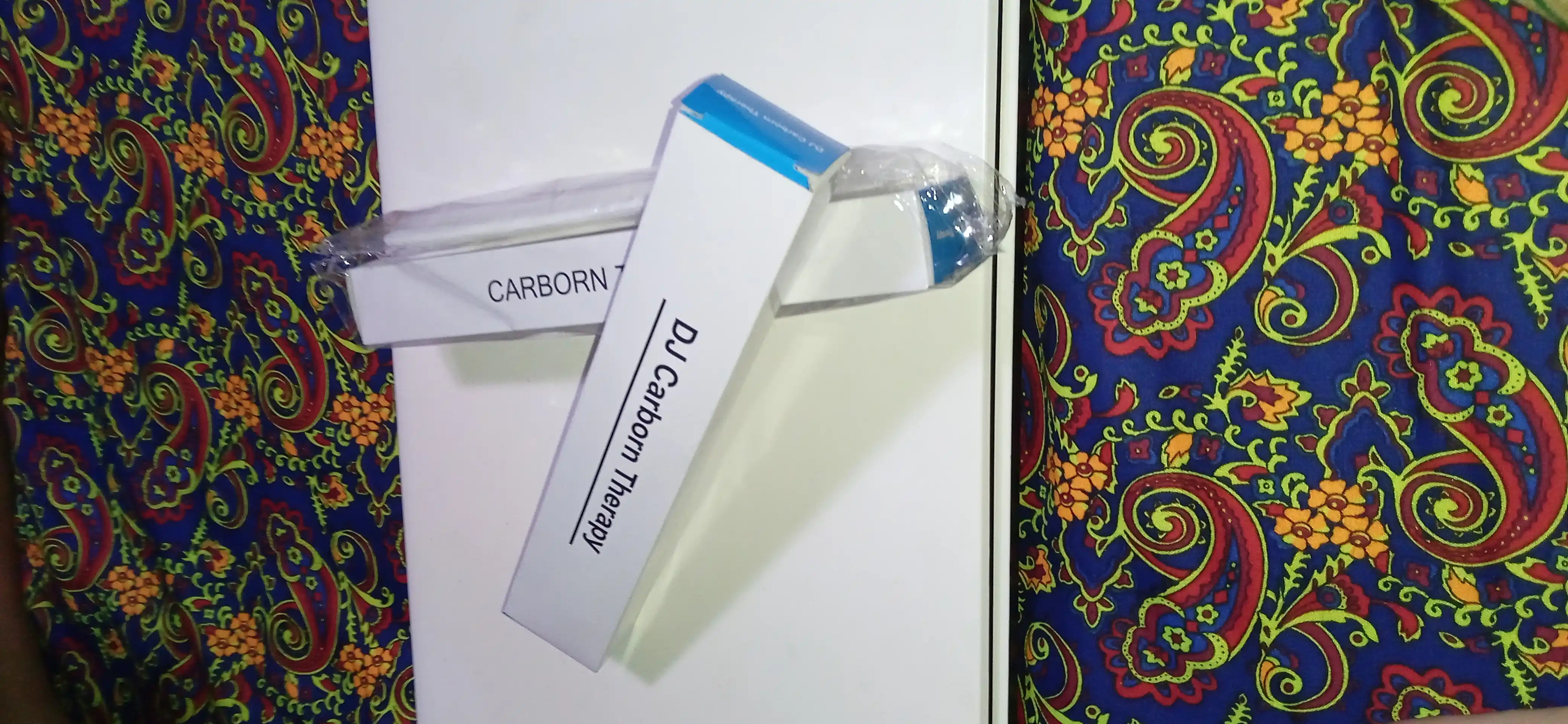 Karboksiterapiya DJ Carborn Therapy, yuz niqobi toplami, karbon gel + niqob