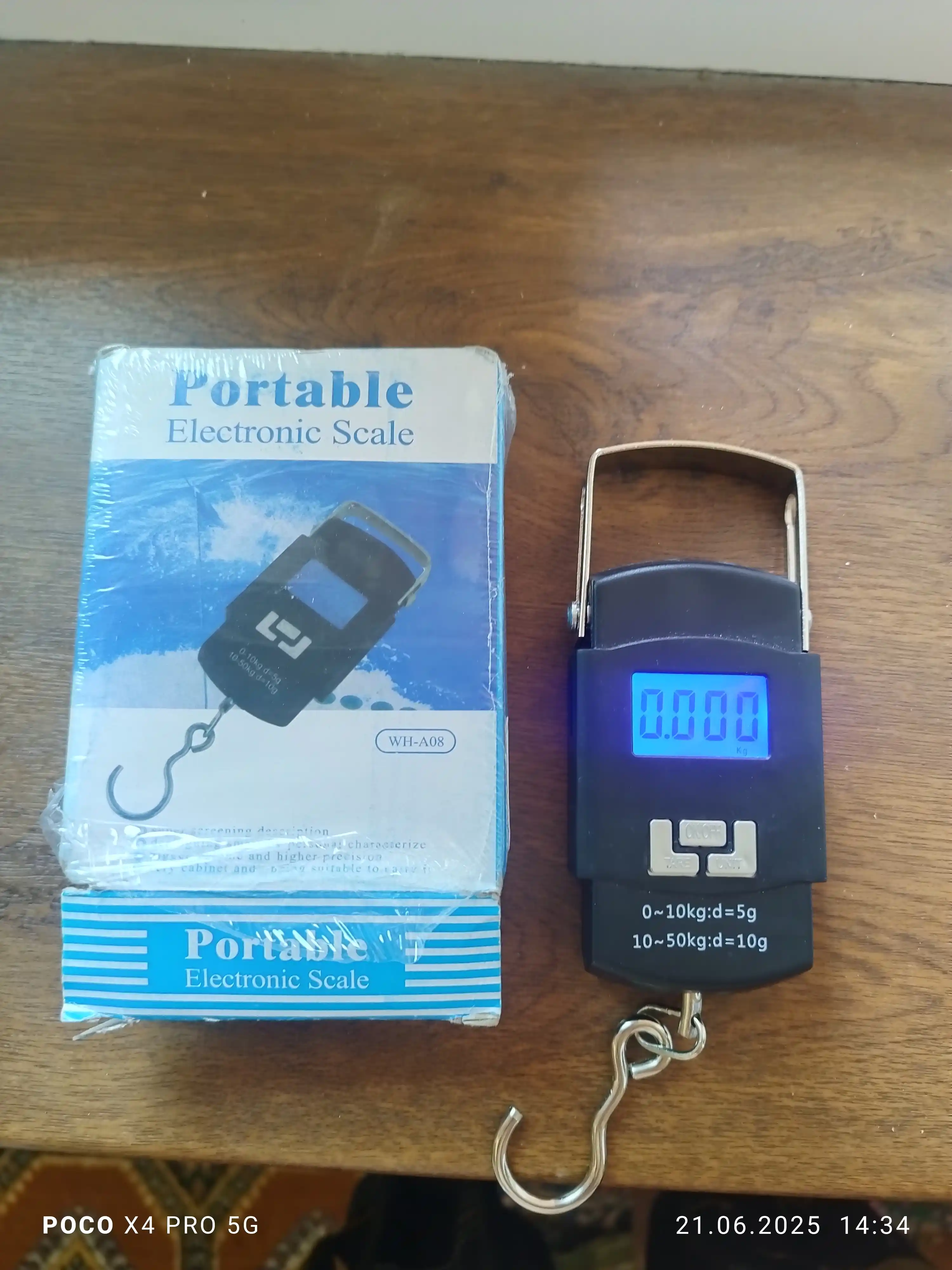 Elektron tarozilar bezmen, qol va tirnoq tarazilar, portativ, 50 kg gacha