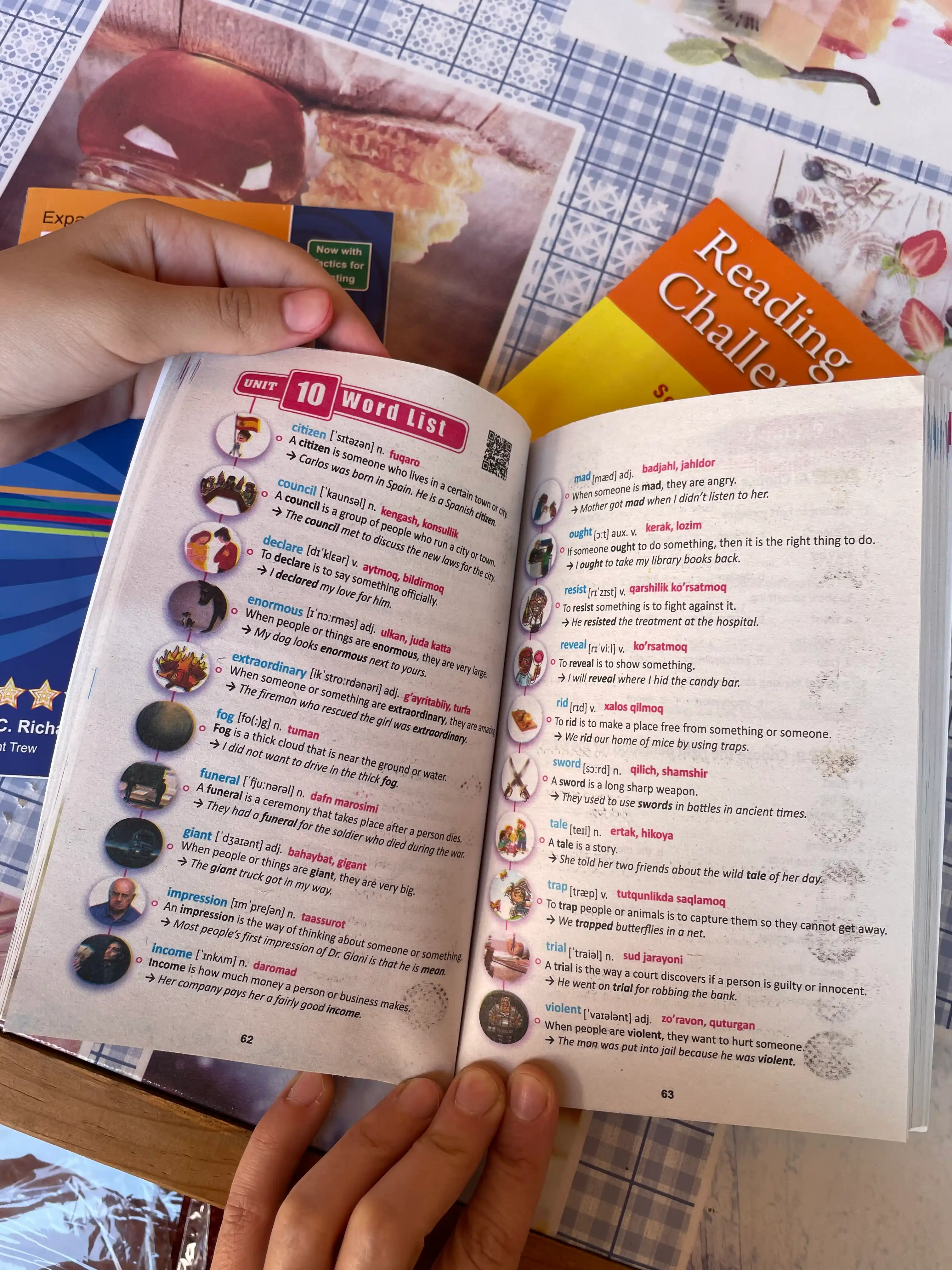 Reading Challenge 1/2/3 Second Edition, руководство по изучению английского языка