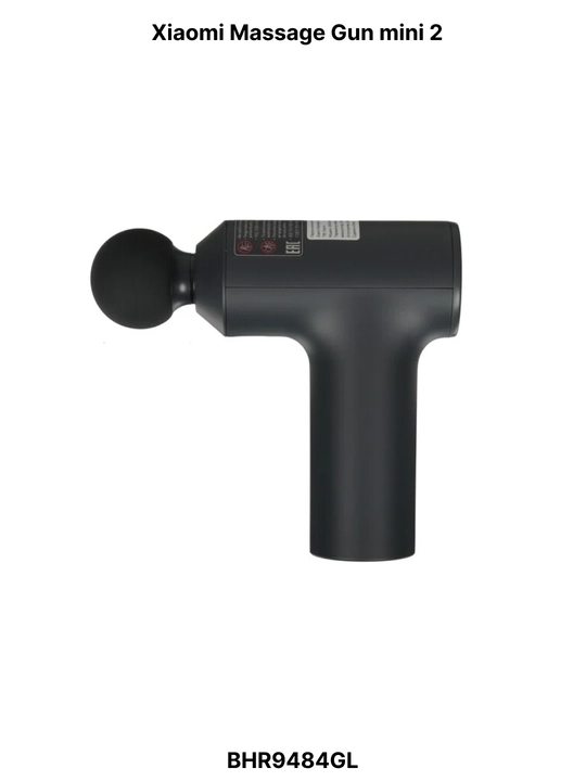 Массажер мини Xiaomi Massage Gun 2/Mini, 58 Вт, 3 насадки в комплекте, таймер
