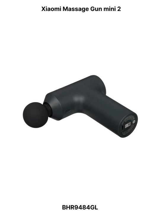 Массажер мини Xiaomi Massage Gun 2/Mini, 58 Вт, 3 насадки в комплекте, таймер
