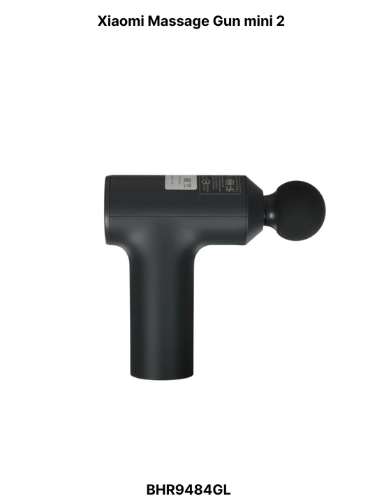 Массажер мини Xiaomi Massage Gun 2/Mini, 58 Вт, 3 насадки в комплекте, таймер