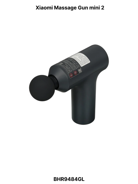 Массажер мини Xiaomi Massage Gun 2/Mini, 58 Вт, 3 насадки в комплекте, таймер