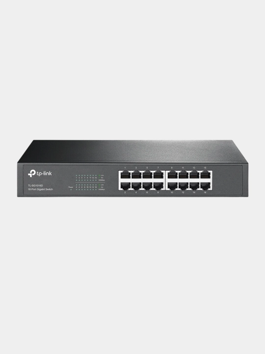 Гигабитный коммутатор свитч TP-Link с 5-8-16-24-48-портовый