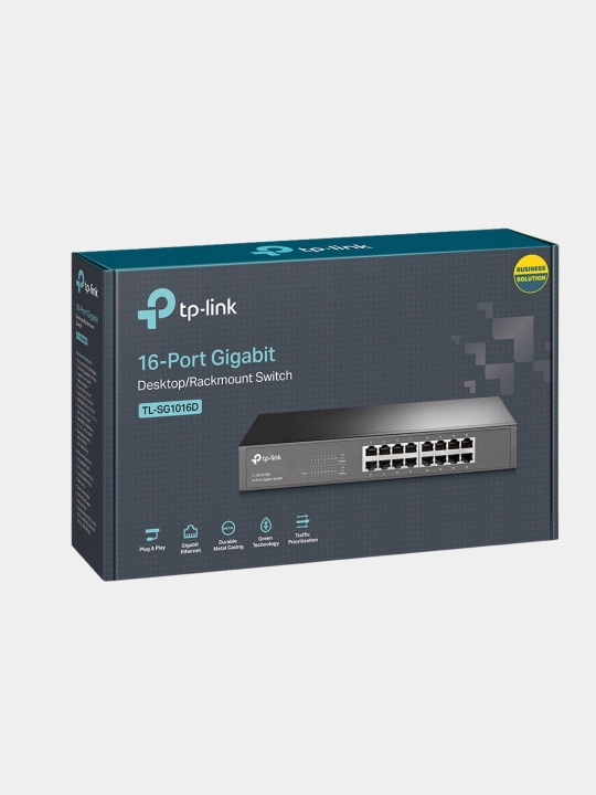Гигабитный коммутатор свитч TP-Link с 5-8-16-24-48-портовый