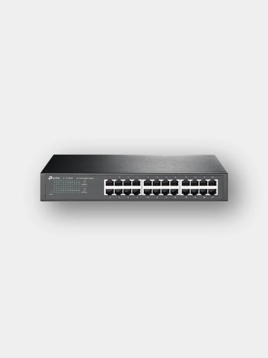 Гигабитный коммутатор свитч TP-Link с 5-8-16-24-48-портовый
