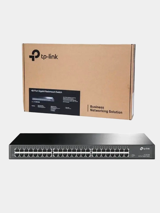 Гигабитный коммутатор свитч TP-Link с 5-8-16-24-48-портовый