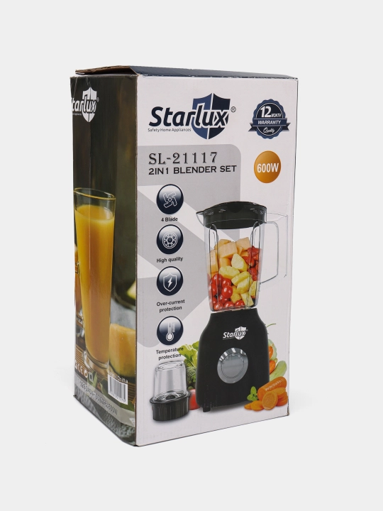 Statsionar blender, maydalagich, qahva maydalagich, 3 ta 1 da Starlux Starlux