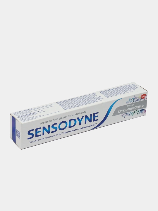 Sensodyne tish pastasi, qo'shimcha oqartirish, 75 ml