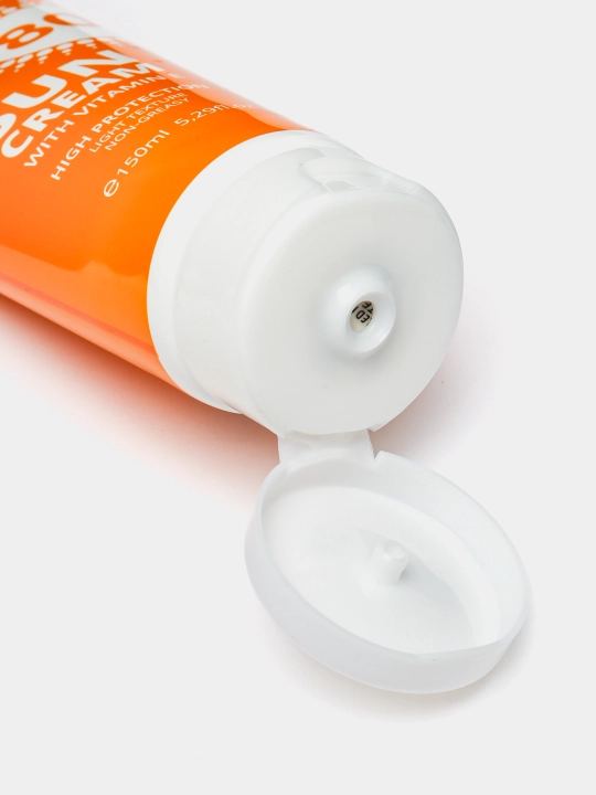 Krem, quyoshdan himoya qiluvchi, namlovchi, SPF 80+, toblanishga qarshi, 150 ml