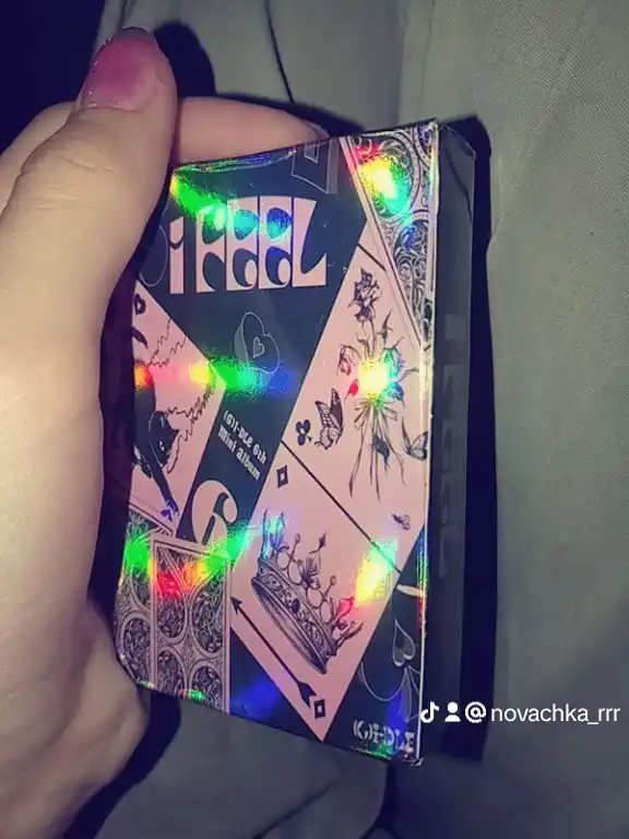 Коллекционные LOMO карточки K-POP G I-DLE, 55 шт "GIDLE"