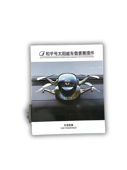 Quyosh energiyasida ishlovchi avtomobil aromatizatori – Solar Car Fragrance Spinner - 
