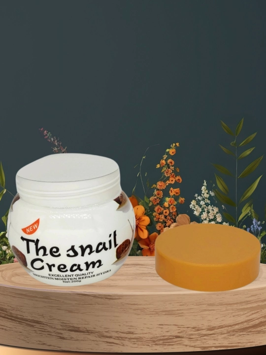 Крем для лица The Snail Cream, от морщин, глубоко питательный, отбеливающий