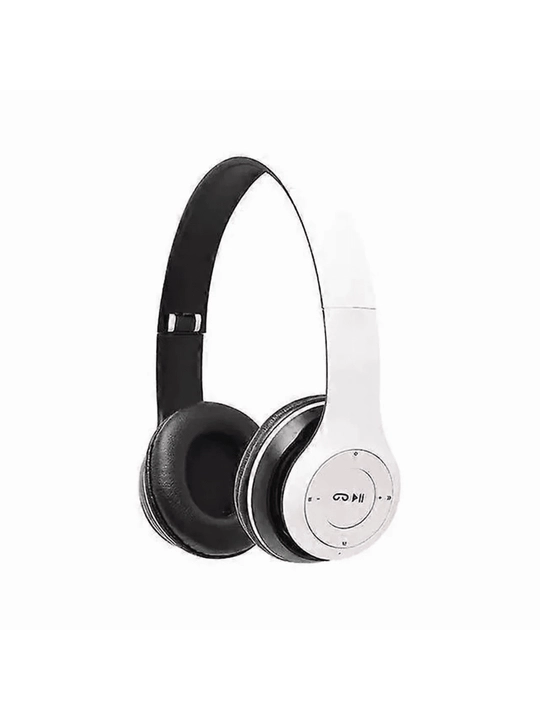 Simsiz Bluetooth quloqchinlar P47, mikrafon, radio va fleshkali