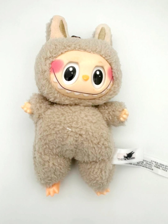 Лабубу игрушка-монстр мягкая, брелок, 17 см 