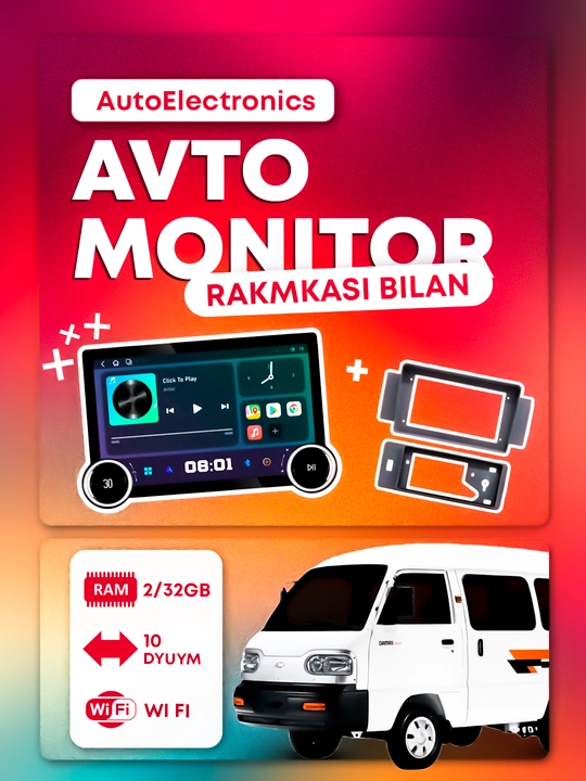 Android avtomobil monitori Diamond X80 2/32 GB