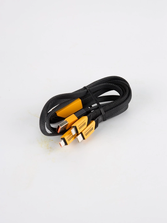 Кабель для зарядки 3 в 1, iPhone, Samsung, Redmi, Type-C, Lightning
