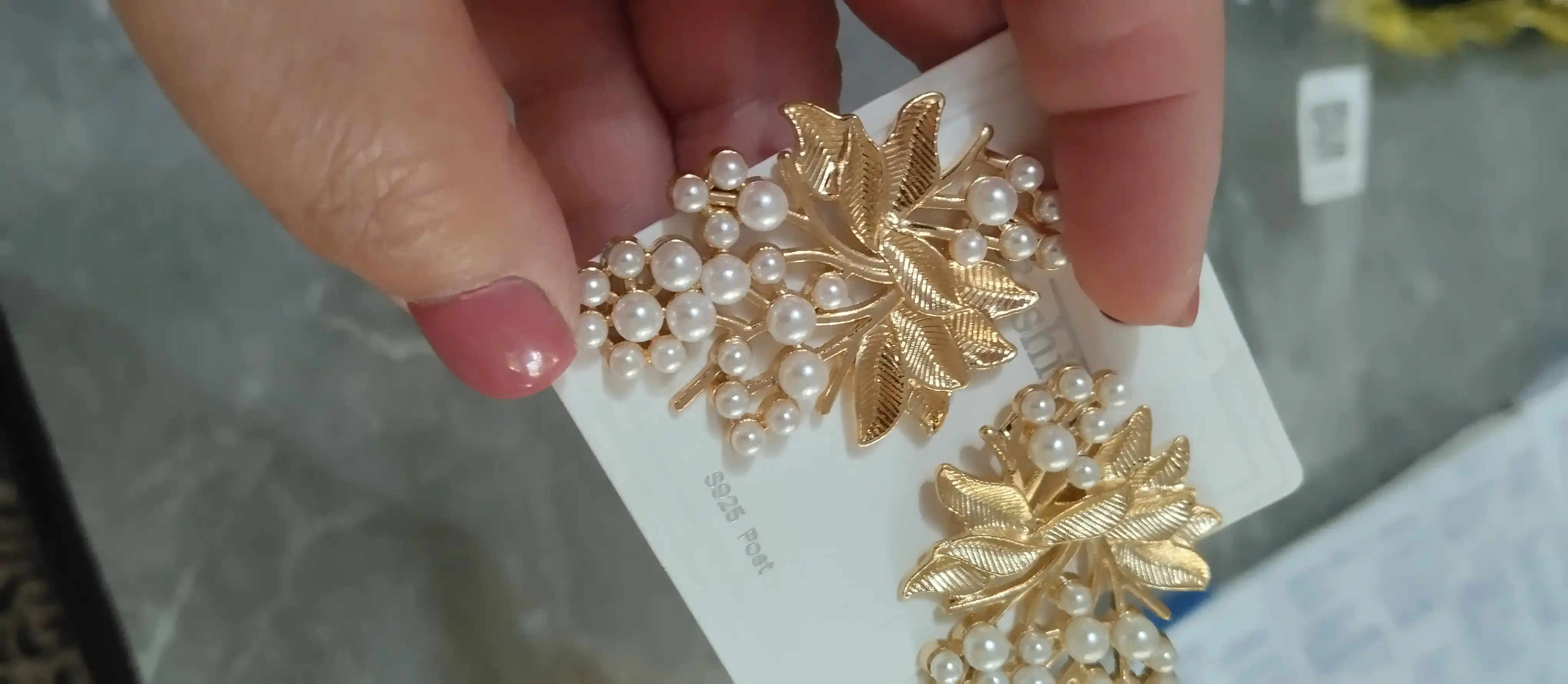 Серьги женские, разные формы