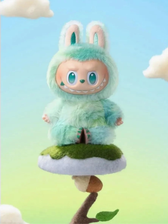 ЛАБУБУ.Мягкая игрушка, форма брелка LABUBU, 1 случайный цвет, сюрприз