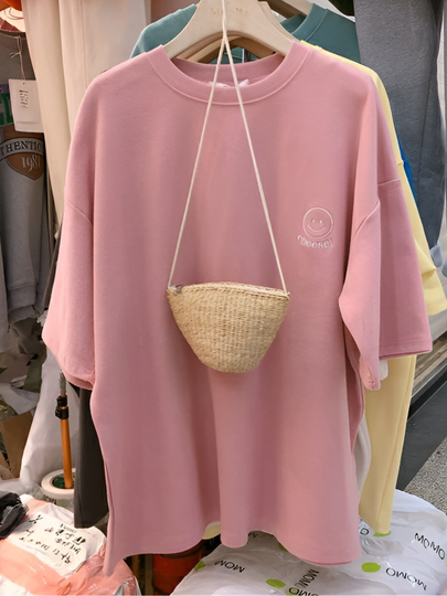 Женская футболка oversize – стильная футболка для женщин - 