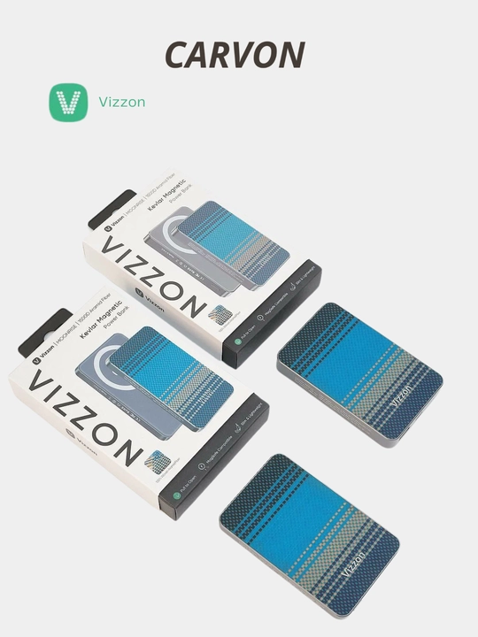 Vizzon, Беспроводное зарядное устройство, ультратонкое, 5000 мАч - 