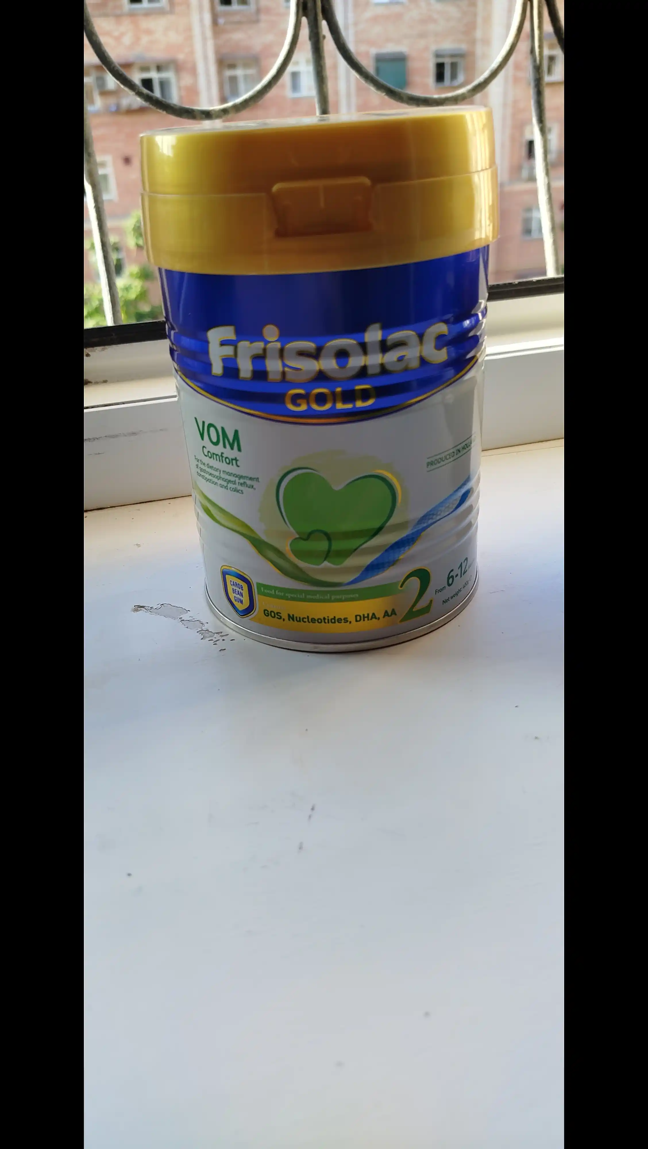 Bolalar uchun aralashmasi Frisolac Gold Vom 2 Comfort, 400 g