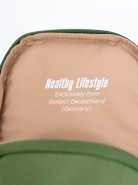 Biotact Healthy Lifestyle yelkadan osiladigan sumka – qulaylik, amaliy cho‘ntaklar