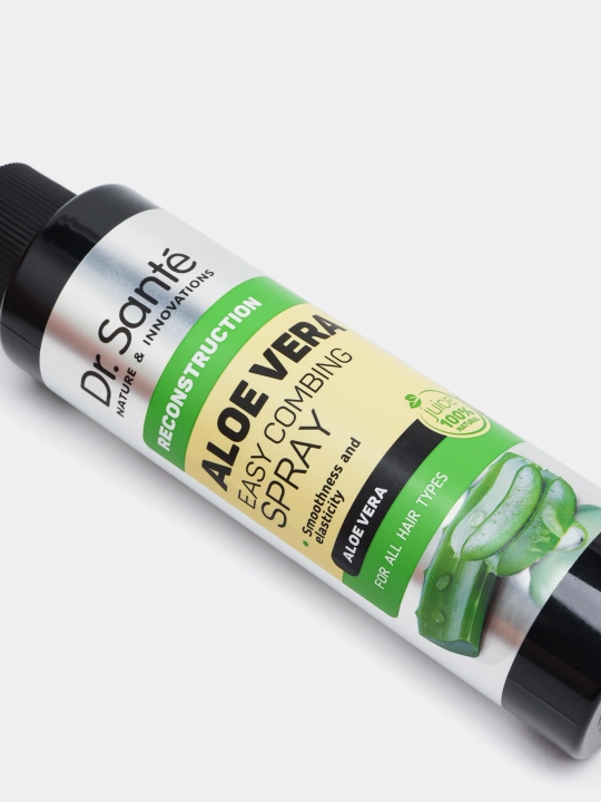 Sochlar uchun sprey Dr.Sante Aloe Vera, tarashni osonlashtiradi, 150 ml