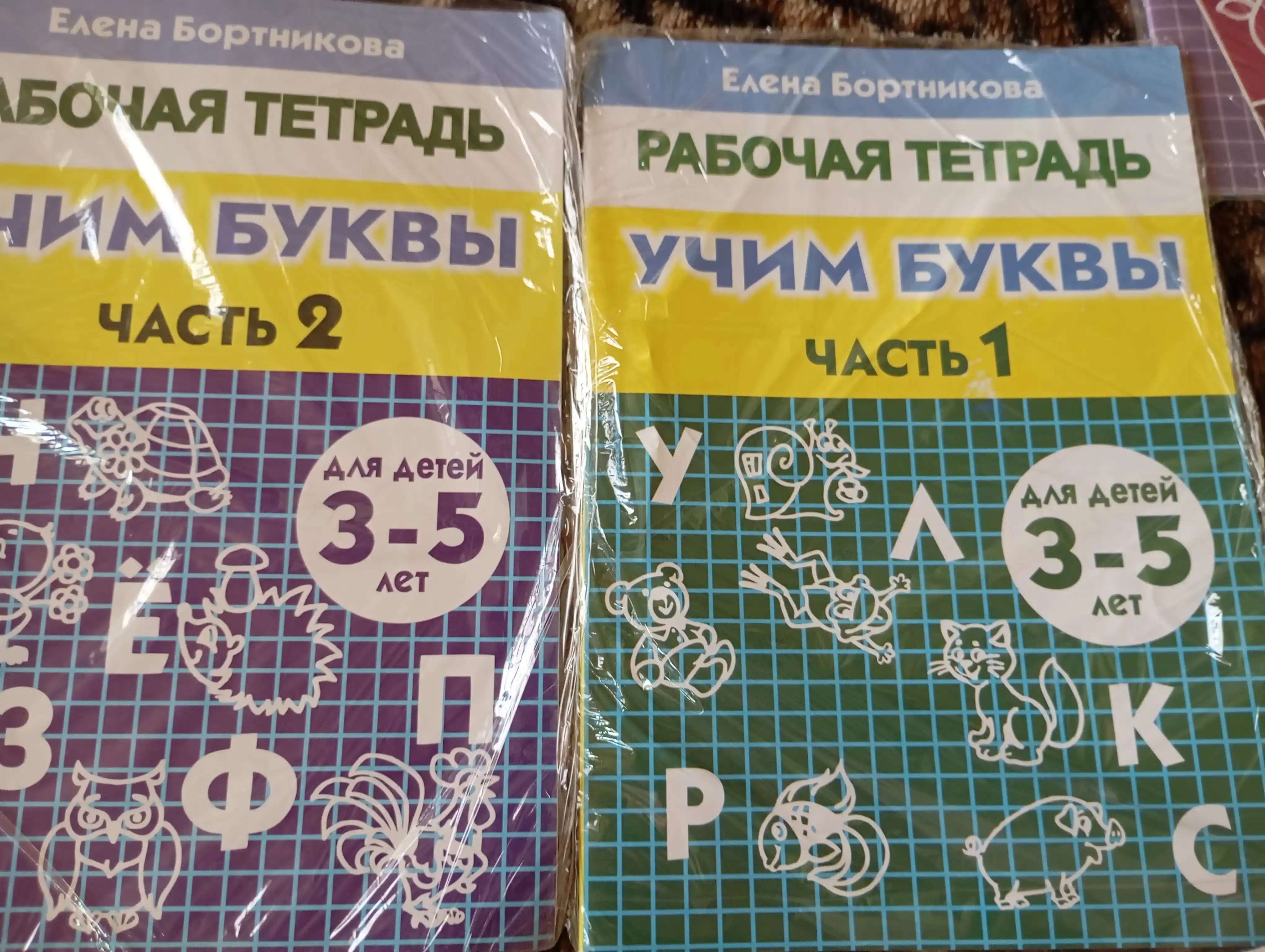 Рабочие тетради дошкольника, Развиваем речь, Учимся читать, Бортникова Елена